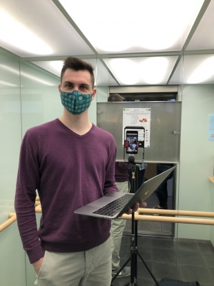 Das Audory-Team kann sich über den Einzug ins TUClab freuen