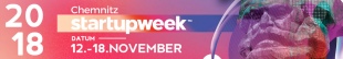 Startup Week Chemnitz vom 12. bis 18. November